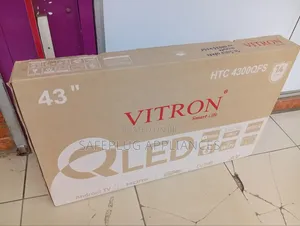 Vitron 43′′ QLED Smart TV –Digital Television for Home Entertainment