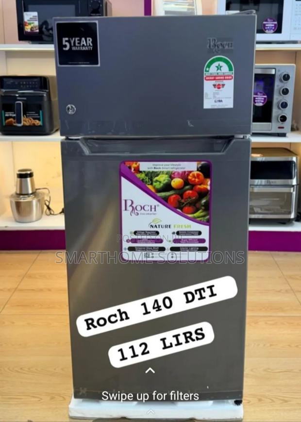 112 Litres Roch Double Door RFR-140 Dt-1 Refrigerator - thumbnail 2