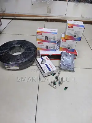 Dahua 4 Camera Security System With Reliable Remote Viewing