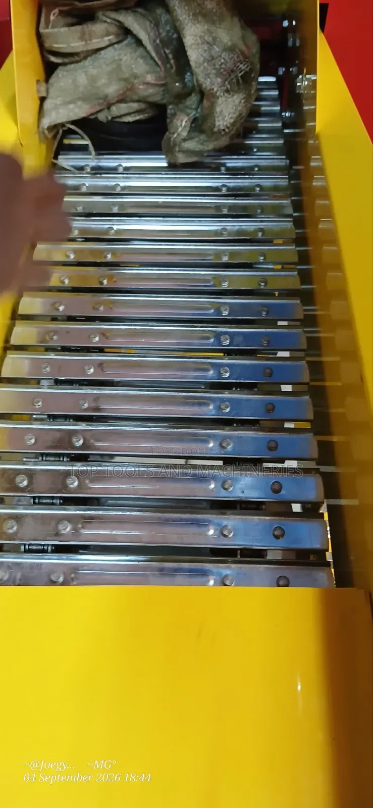Conveyor Self Driven Chopper