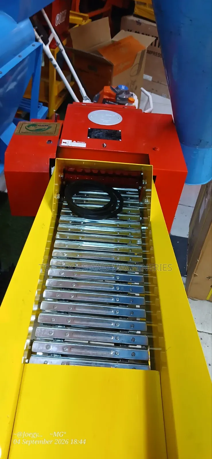Conveyor Self Driven Chopper