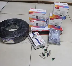 Dahua 4CH CCTV Camera Kit With Full Color Images and Remote Access