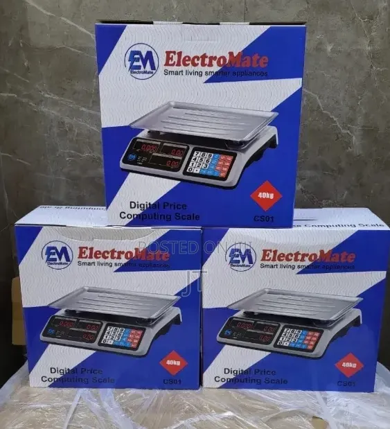 40kgs Electromate Digital Computing Weighting Scale Without Arm