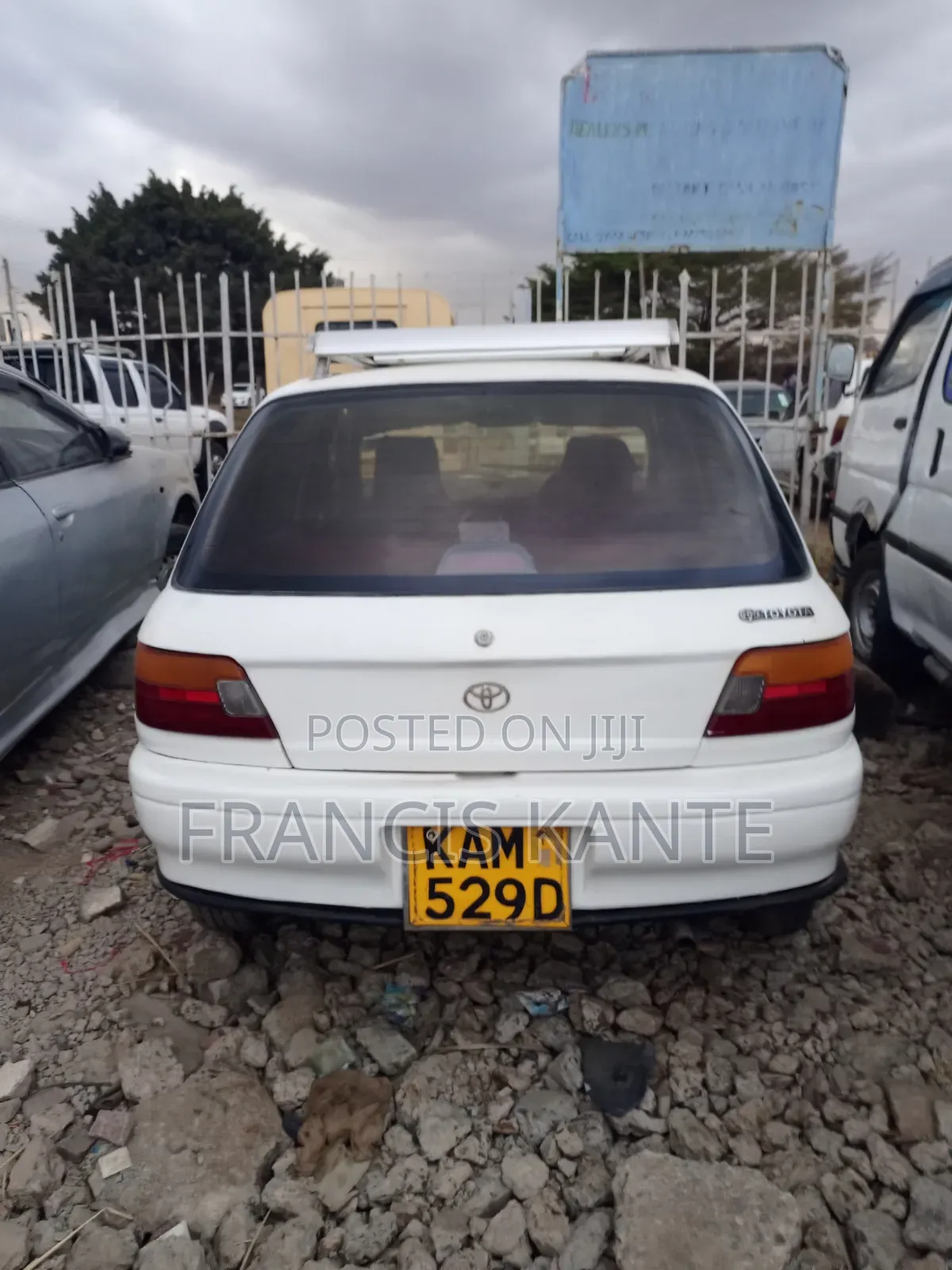 Toyota Starlet 2002 White
