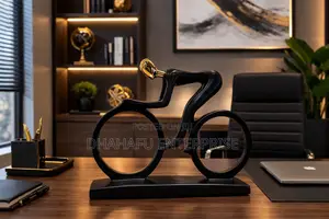 Luxury Cyclist Resin Sculpture