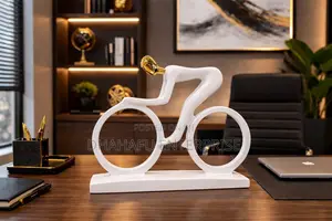 Luxury Cyclist Resin Sculpture