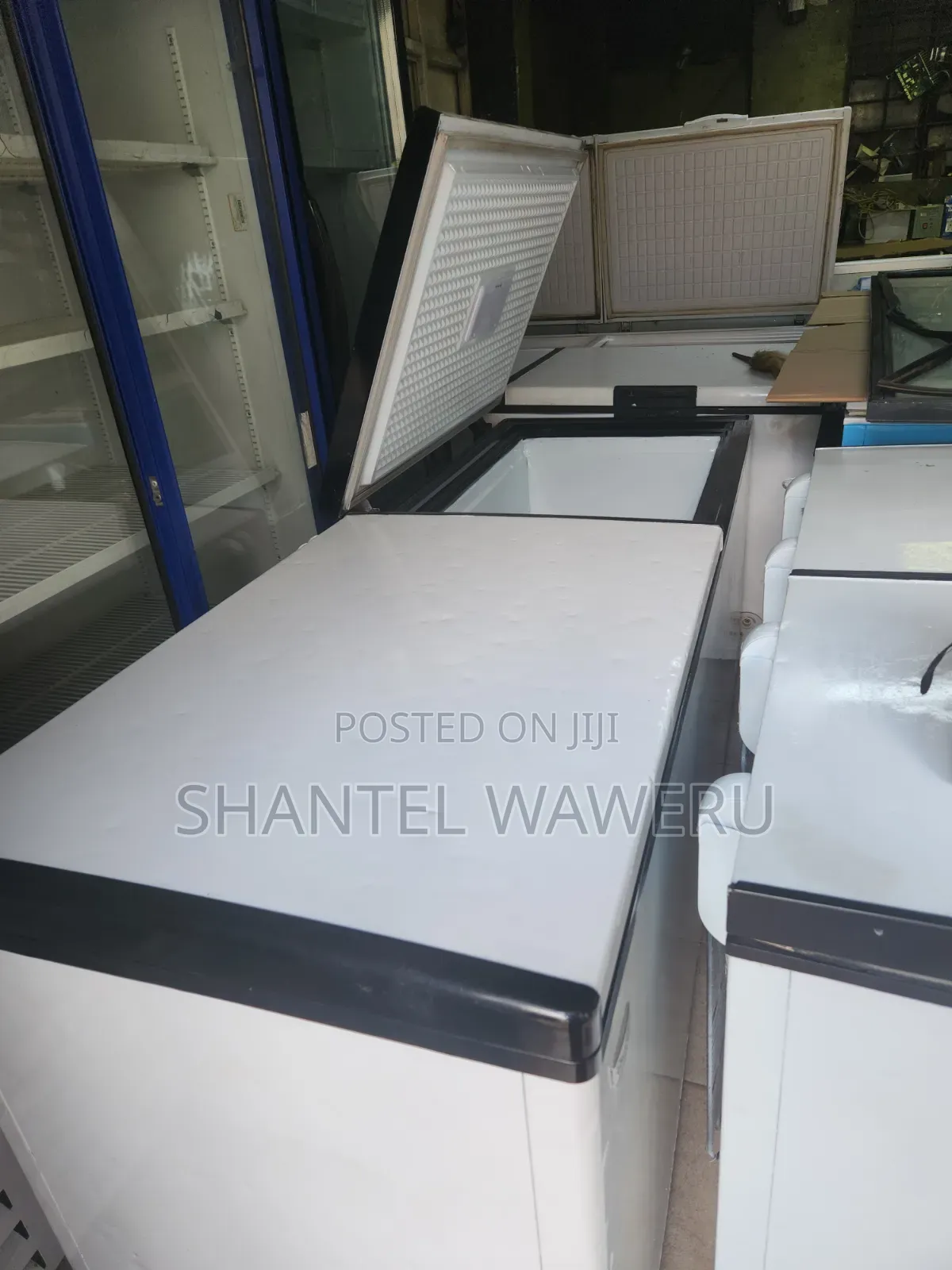 White Big Milk Deep Freezer 550litres