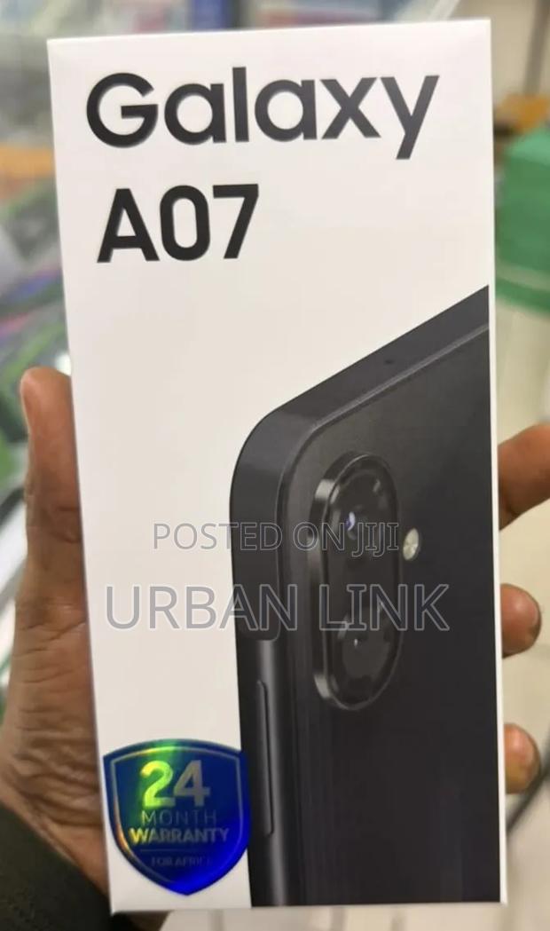 New Samsung Galaxy A07 128 GB Black