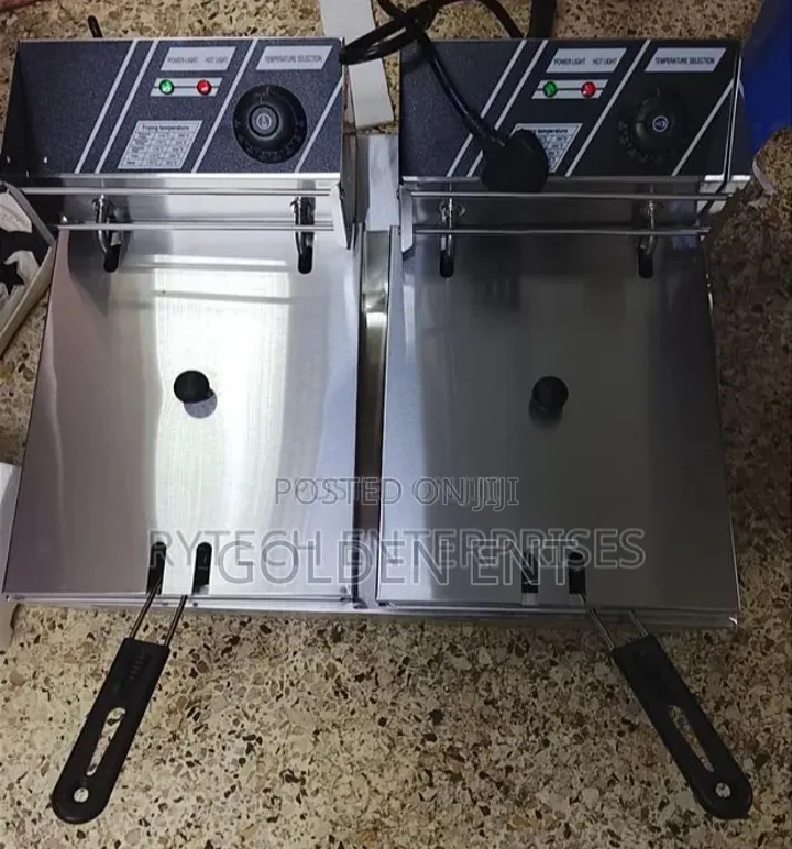 6L Commercial Double Fryer/Commercial 6L Fryer