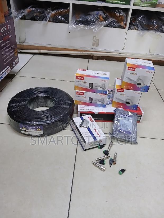Dahua 4CH CCTV Kit With Full Color Night Vision and Remote Access