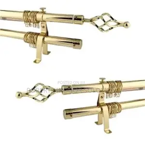 Extendable Dual Layer Curtain Rods