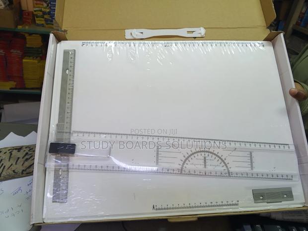 Technical Engineering Drawing Board With Fitted Ruler - thumbnail 2