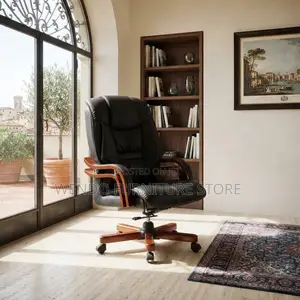 Office Chairs; Executive Modern Office Leather Cushioned Seats