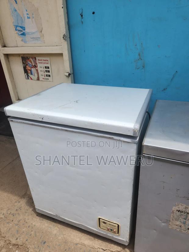 White 130litres Exuk Deep Freezer