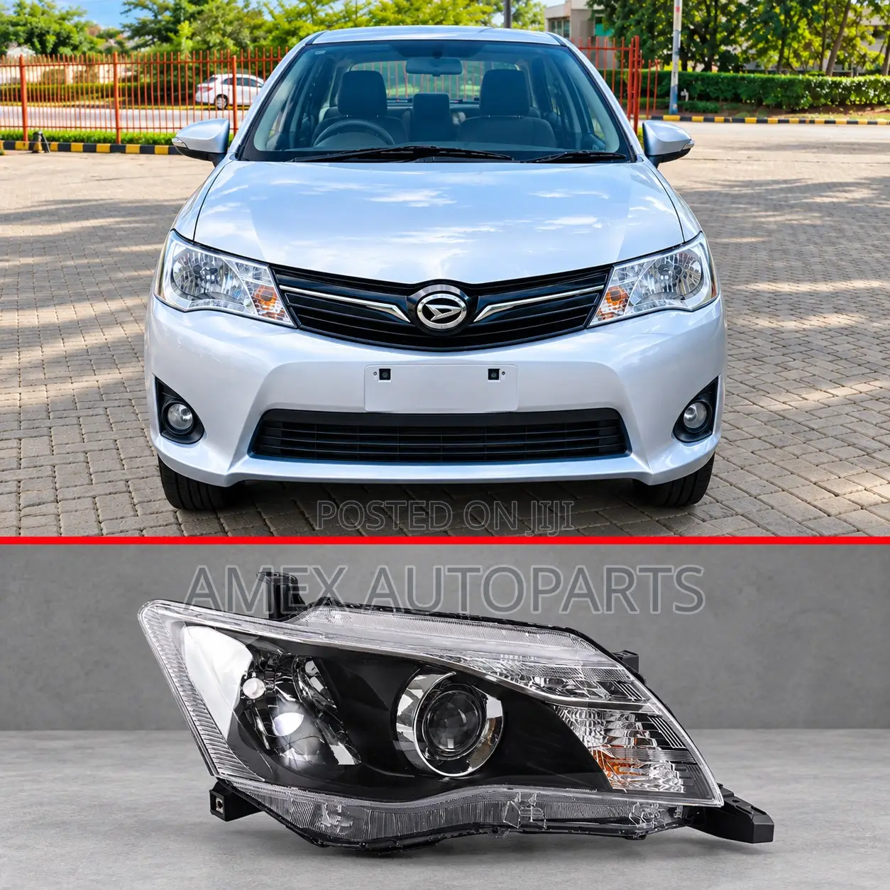 Head Lamp Toyota Axio Fielder Nze161 Projector Type 2012 - 2014