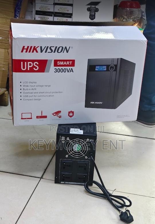 Hikvision 3000VA Line-Interactive UPS – DS‐UPS3000(3kva)