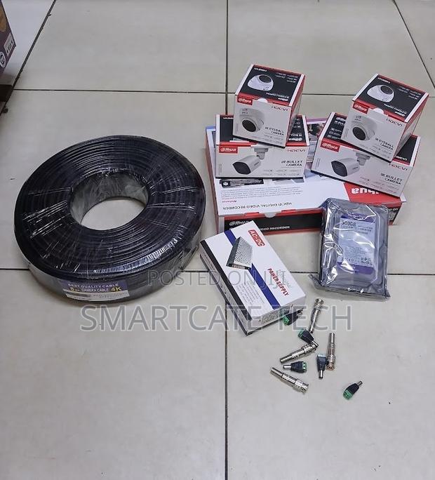 Dahua 4CH CCTV Security Kit With HD Night Vision Cameras for Homes