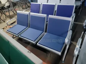 Blue Padded Seat