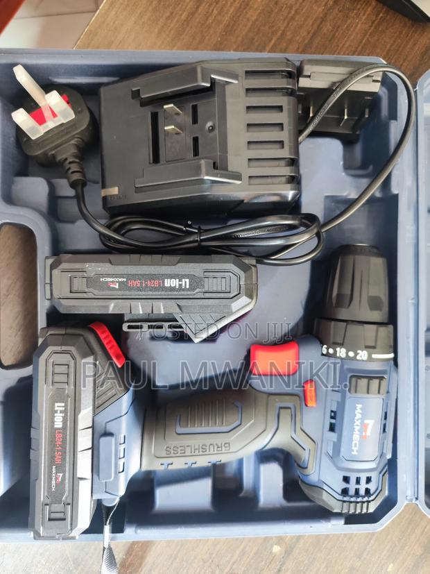 Powerful Maxmech CD 24-10 24V Cordless Drill – Powerful Portable - thumbnail 3