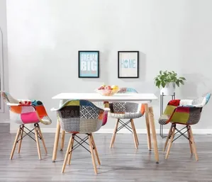 Colorful Patchwork Dinning Set