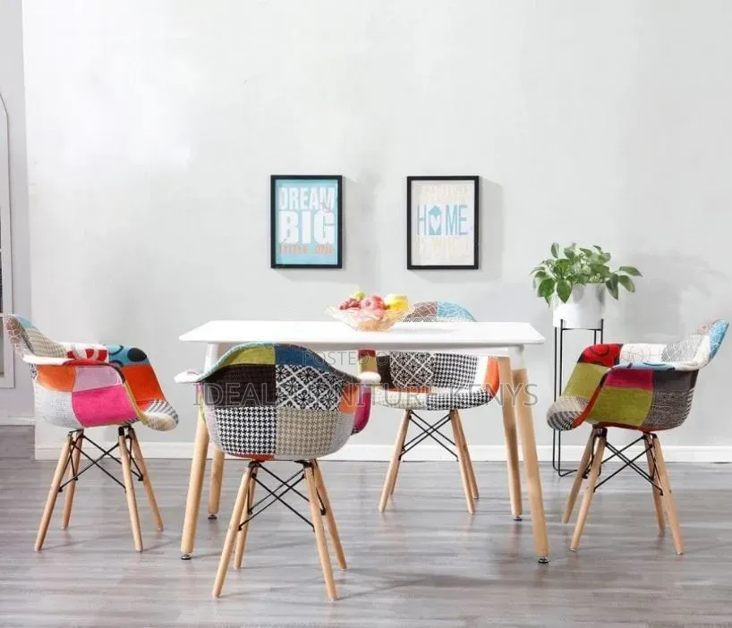 Colorful Patchwork Dinning Set