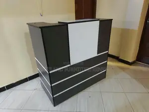 Black and White Counter Desk