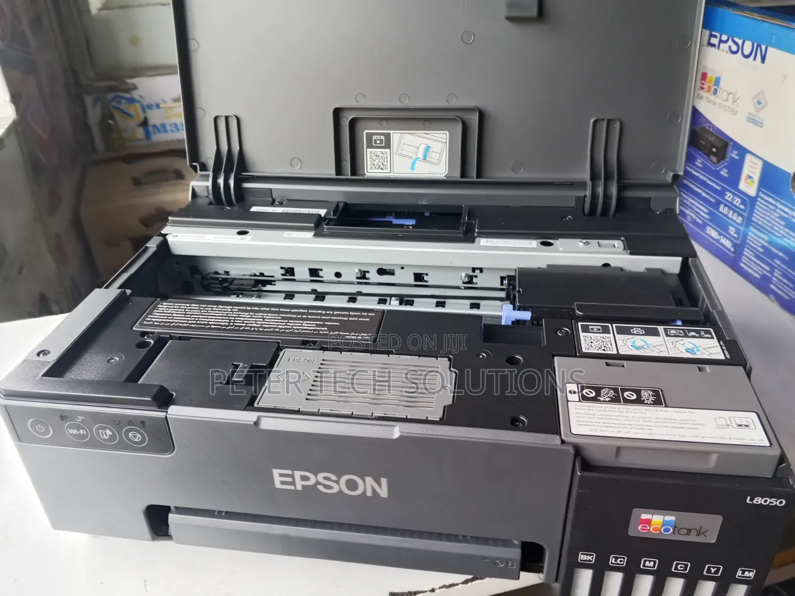 Brand New L8050 Epson Printer Not Initialized