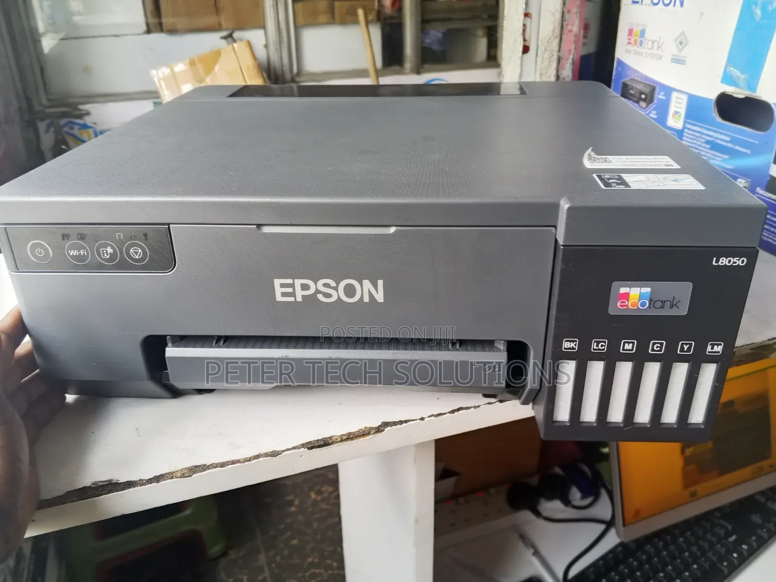 Brand New L8050 Epson Printer Not Initialized