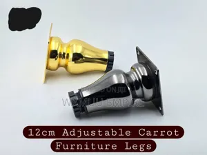 12cm Adjustable Carrot (Or Gourd/Calabash-Shaped) Furniture Leg