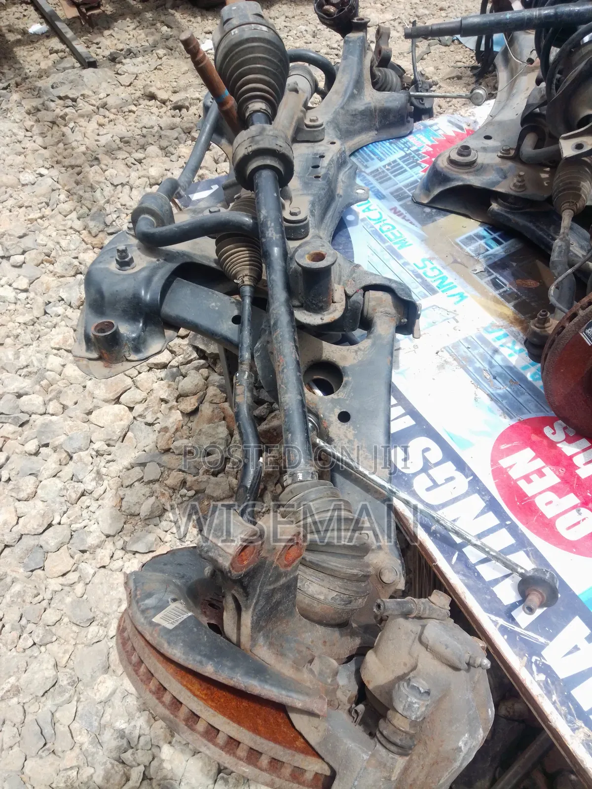 Toyota Wish Front Axel Assy