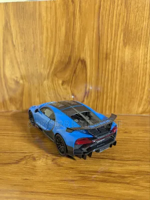 Bugatti Chiron Diecast Model Car Battery Operated Metallic