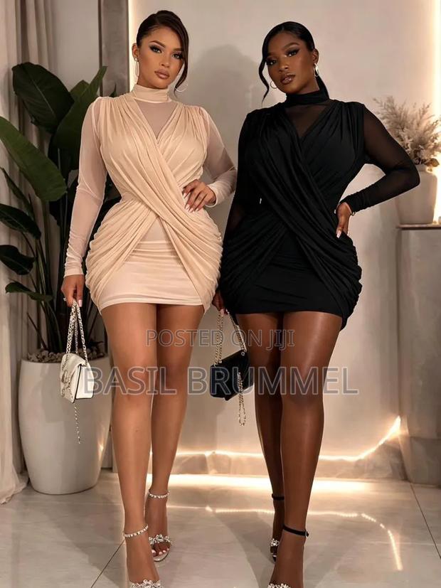 Satin Mini Dress