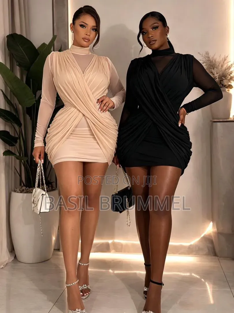 Satin Mini Dress