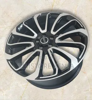 Size 19 Rangerover, Black Silver, Full Set.