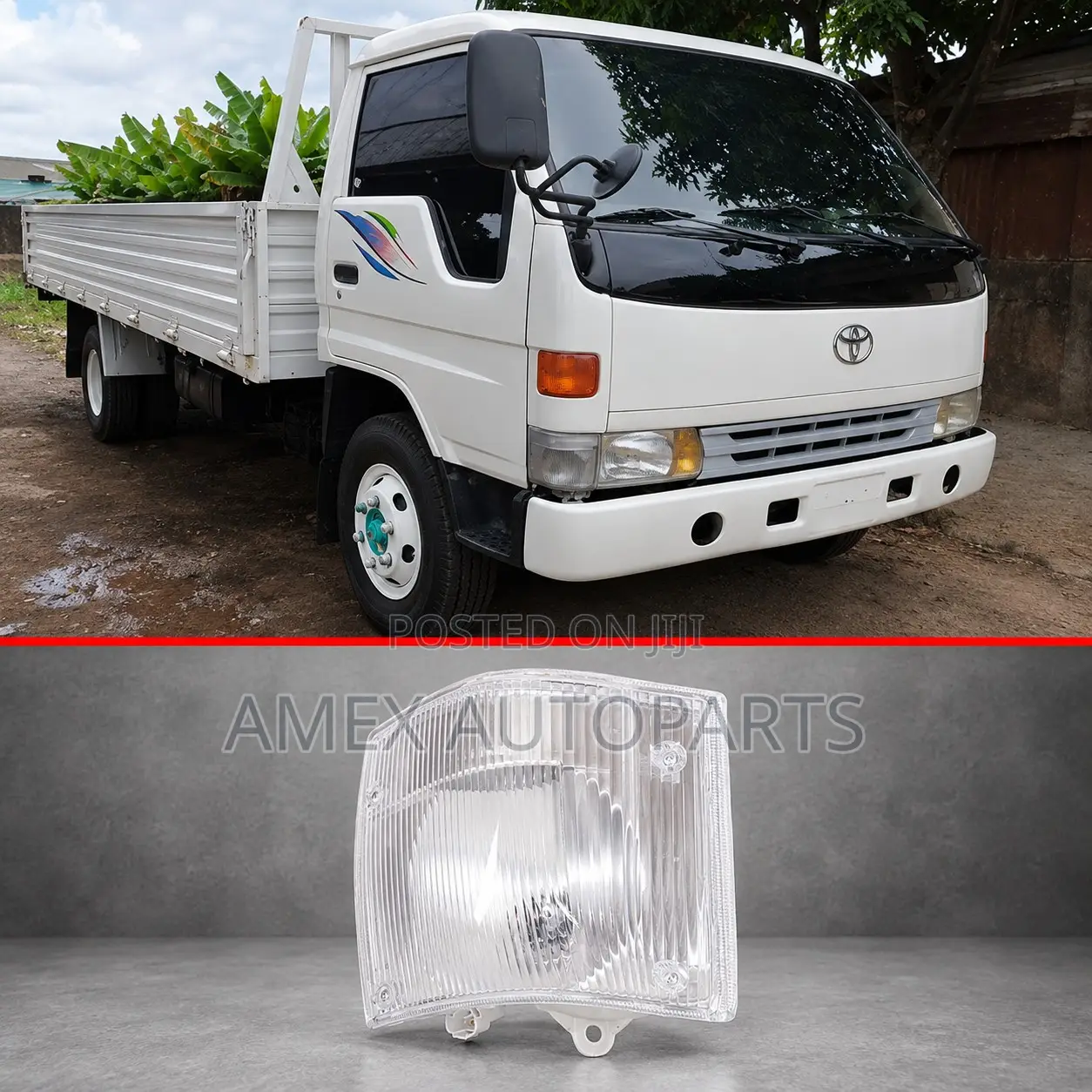 Corner Lamp Toyota Dyna 400 Toyoace White