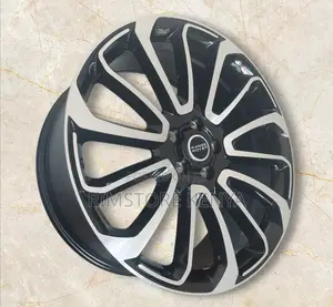 Size 19 Rangerover, Black Silver, Full Set.