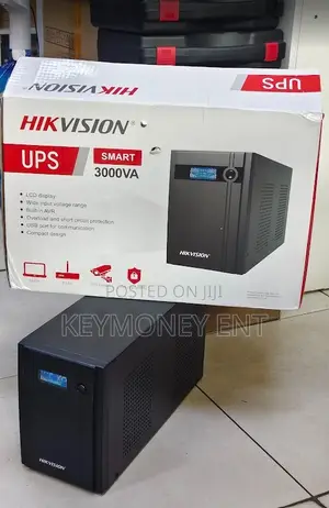 3000VA(3KVA) Hikvision Line Interactive Back UP UPS With LCD 4Ports
