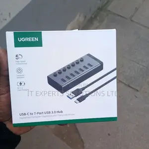 Ugreen USB-C to 7-Port USB-a 3.0 Hub Dc 12v Eu - Cm481