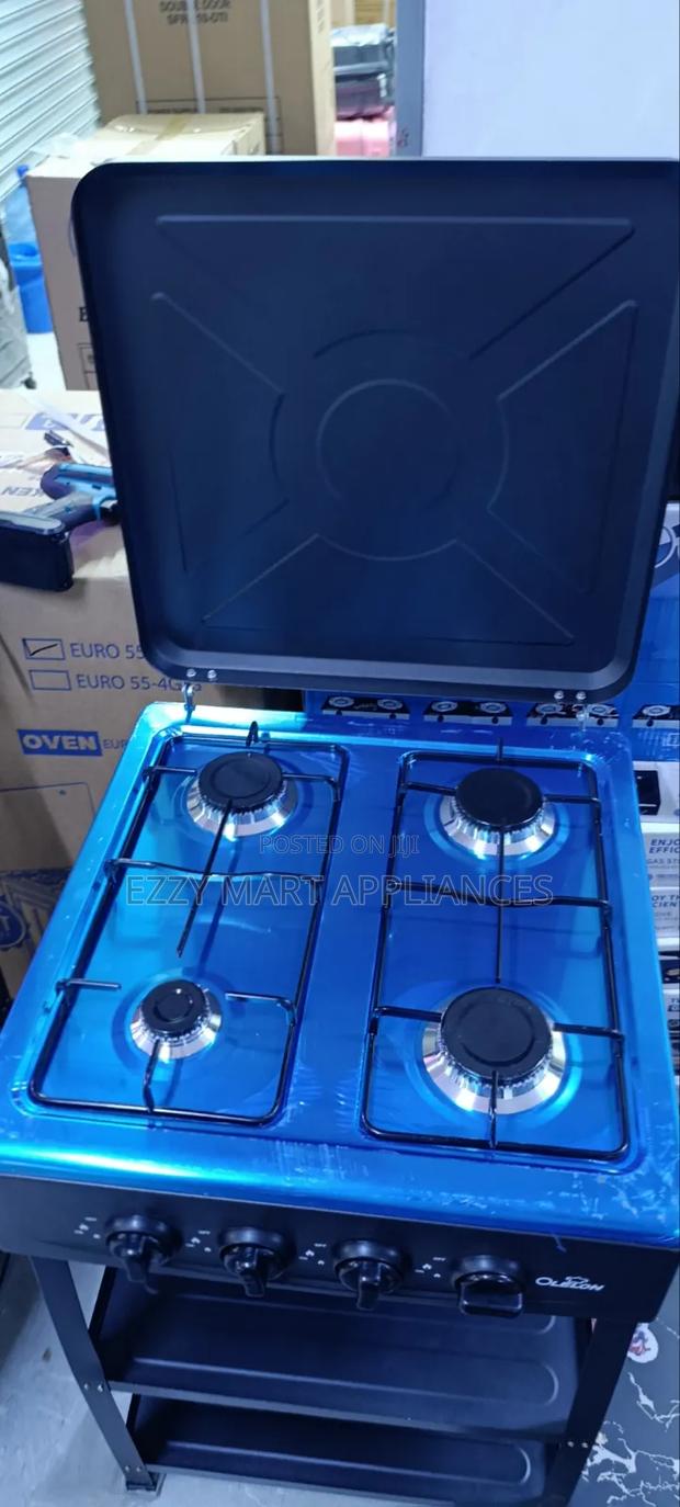 Olelon 4 Gas Burner With Shelves
