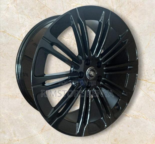 Size 19 Rangerover, Black, Full Set. - thumbnail 2
