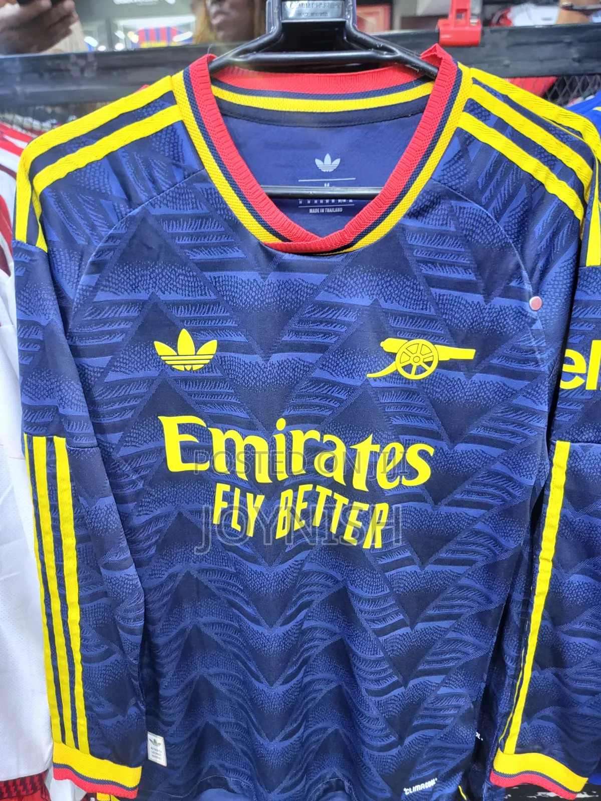 New Arsenal Long Sleeved Jersey Third Kit