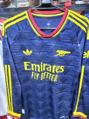 New Arsenal Long Sleeved Jersey Third Kit