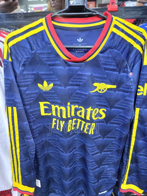 New Arsenal Long Sleeved Jersey Third Kit