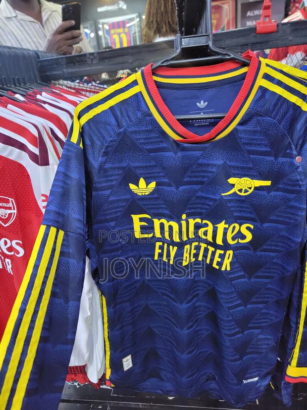 New Arsenal Long Sleeved Jersey Third Kit - thumbnail 2