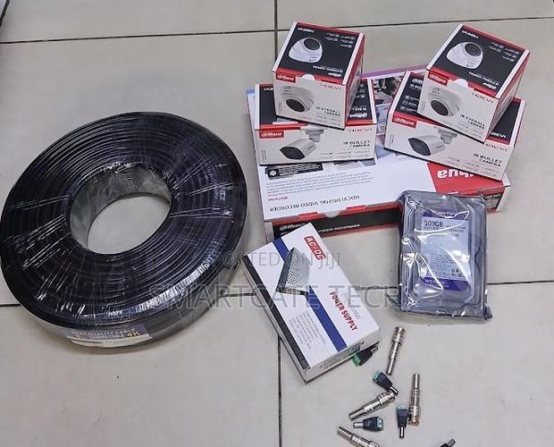 Dahua 4CH CCTV Kit With 4 Dome Cameras for Home Security