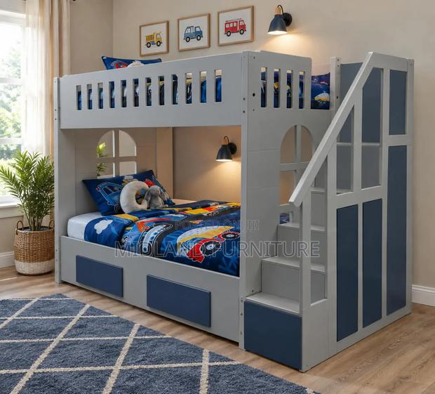 4*6 Bunk Bed With Storage Wardrobe Available on Order