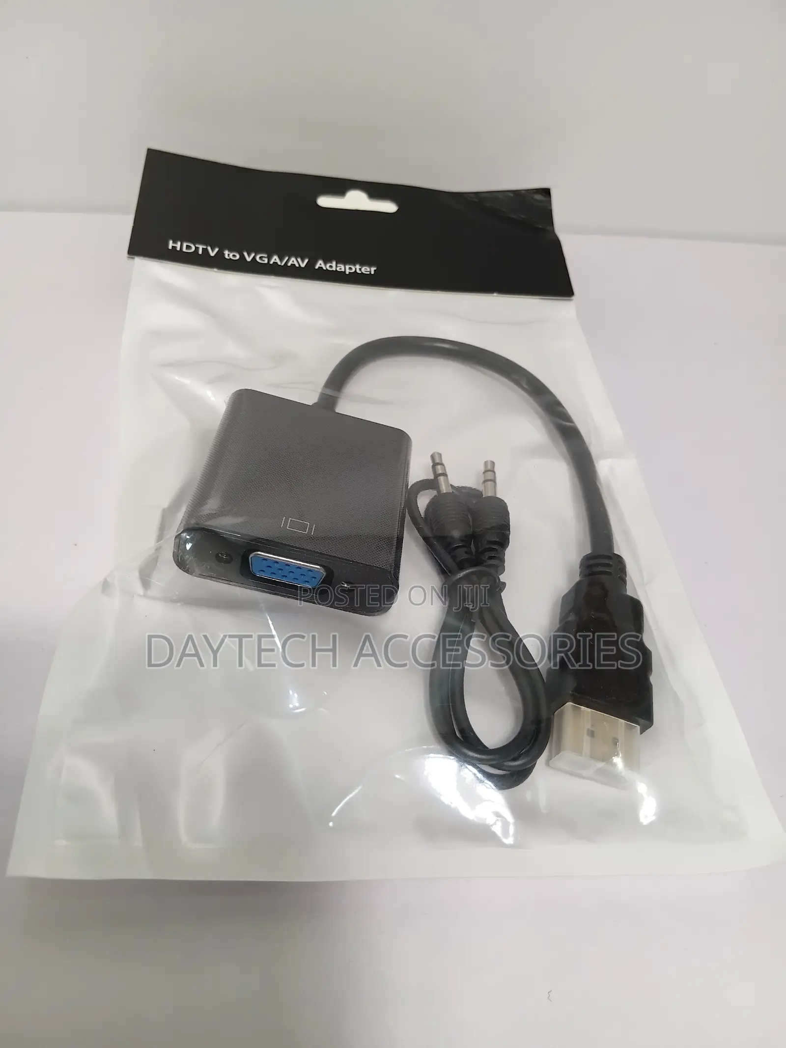 HDMI to VGA Adapter With Audio Full HD 1080p Converter for Laptop PC