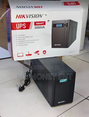 4Ports Hikvision 3000VA Line Interactive UPS With Inbuilt AVR