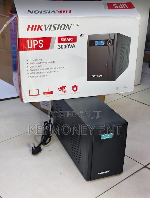 4Ports Hikvision 3000VA Line Interactive UPS With Inbuilt AVR