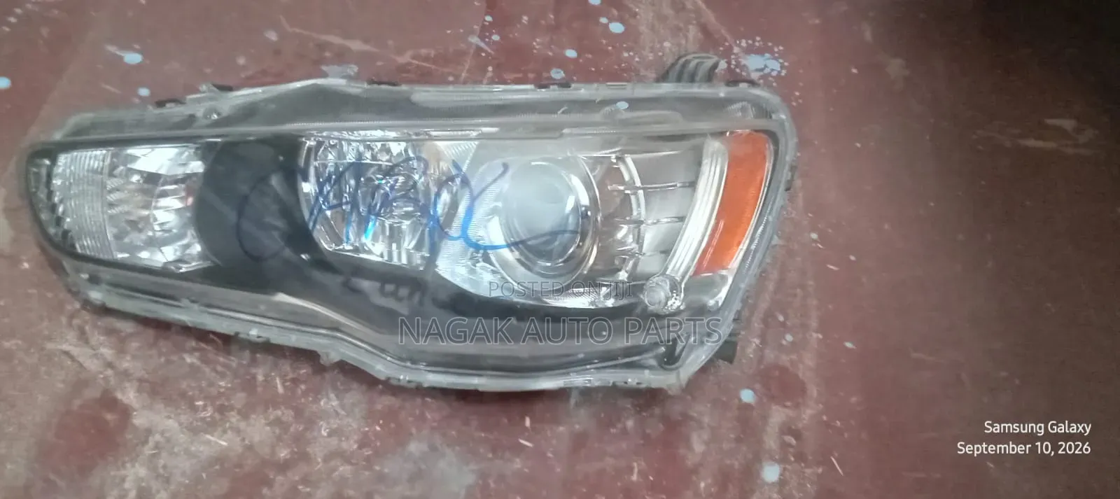 Mitsubishi Galant Fortis 2012 Headlight